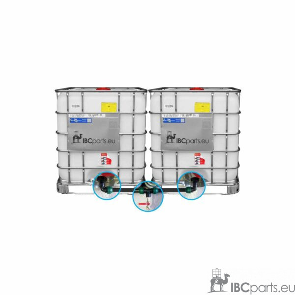 Collegamento di due serbatoi IBC - DUO KLASIK