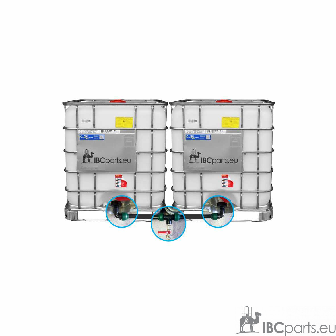 DUO CLASSIC Connection of two IBC tanks - DUO KLASIK